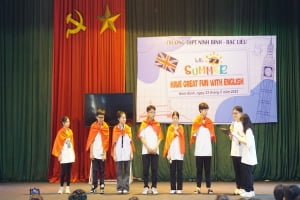 Chuyên đề Ngoại khóa môn Tiếng Anh:  “Hello summer! Have great fun with English” sôi động, ý nghĩa