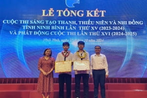 KẾT QUẢ CUỘC THI SÁNG TẠO THANH, THIẾU NIÊN VÀ NHI ĐỒNG  CẤP TỈNH VÀ THÀNH PHỐ