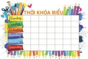 Thời khoá biểu số 05 từ ngày 31/10/2022